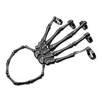 Halloween Bracelet. Metal Skeleton Bracelet Skeleton Hand Bracelets V1A4