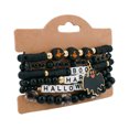 thumbnail image 1 of Halloween Bracelet Set - Soft Clay Beaded Bracelets with Ghost Spider Web Charms, Multi-layer Stackable Wristband for Women Party Favors, 1 of 4