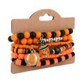 thumbnail image 1 of Halloween Bracelet Set - Soft Clay Beaded Bracelets with Ghost Spider Web Charms, Multi-layer Stackable Wristband for Women Party Favors, 1 of 4