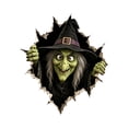 thumbnail image 1 of Halloween Break-In 3D Wall Decals, Horror Halloween Wall Decor, Self Adhesive Wall Stickers for Window Bedroom Halloween Indoor Decor (Witch), 1 of 1
