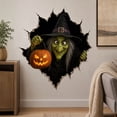 thumbnail image 1 of Halloween Break in 3D Wall Decals, Spooky Witch Halloween Wall Decals, 3D Halloween Wall Decals for Parties Halloween Home Decor And Indoor Spaces, 1 of 7