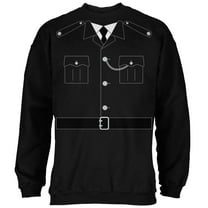 Halloween British Bobby Copper Police Costume Mens Sweatshirt Black MD