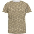 thumbnail image 1 of Halloween Bronze Scale Mail Armor Costume Mens T Shirt Heather White 2XL, 1 of 2