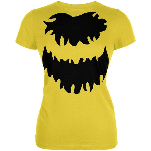 Halloween Bumble Bee Costume Cute Juniors Soft T Shirt Bright Yellow 2XL