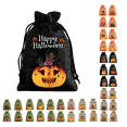 thumbnail image 1 of Halloween Burlap Candy Bags, Burlap Gift Bags with Drawstrings Goodie Treat Bags Trick or Treat Bags for Halloween Party Supplies, 1 of 8
