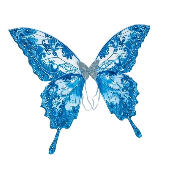 Halloween Butterfly Wings, Polyester Fairy Wing Props with Adjustable Straps, Versatile Cosplay Costume Accessory for Party and Masquerade