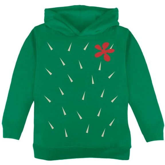 Halloween Cactus Costume Toddler Hoodie Green 2T