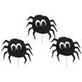 thumbnail image 1 of Halloween Cake Inserts Bat Witch Hat Decoration for Festival Parties Party Cake Supplies (6pcs) 6PCS, 1 of 7