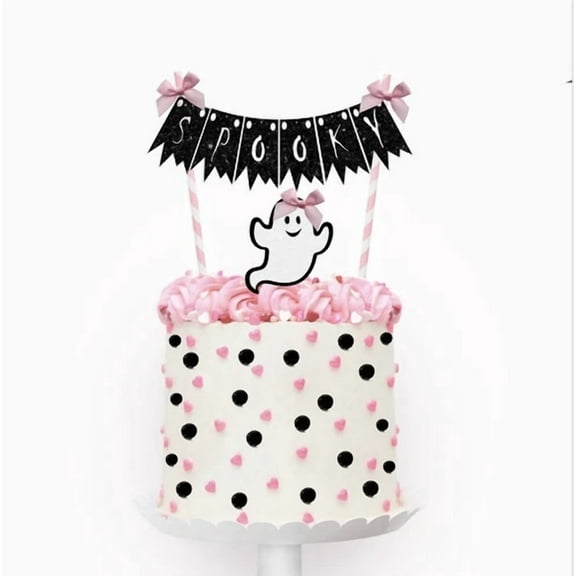 Halloween Cake Topper The Spooky One Ghost Cake Topper