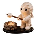 thumbnail image 1 of Halloween Campfire Tealight Holder Multi-Purpose Halloween Tealight Stand Centerpiece for Home Mantel Shelf Desk Decors, 1 of 4