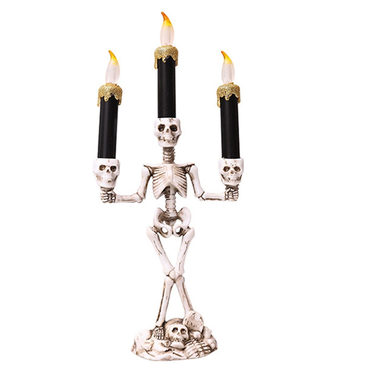 Flickering candelabra on sale