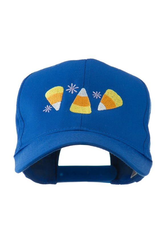 Halloween Candies Embroidered Cap - Royal OSFM