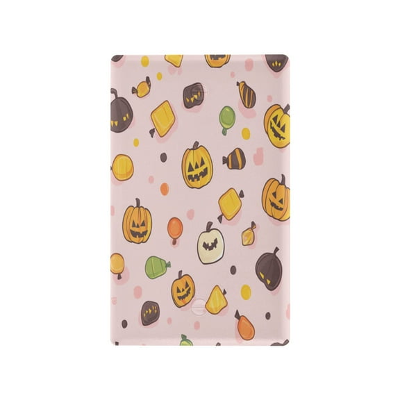 Halloween Candies Icon Light Switch Cover Switch Plate Outlet Cover Plug Cover for Electrical Outlet