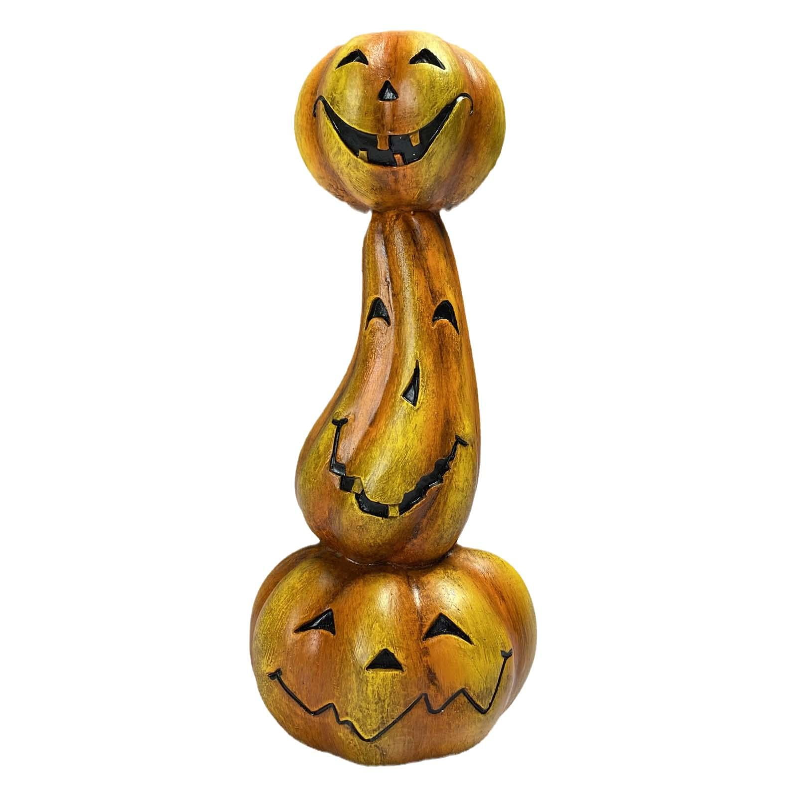 Halloween Candle Holder Pumpkin Candlestick Holder Tabletop Taper