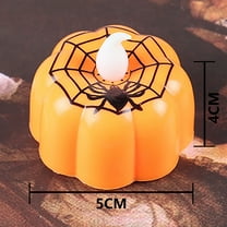 Halloween Candle Night Pumpkin Light Flickering LED Light Flameless Candle Special Party Home