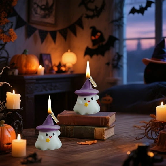 Halloween Candle Spooky Wizard Aromatherapy Candle, Originality Handmade Scented Modeling Candle
