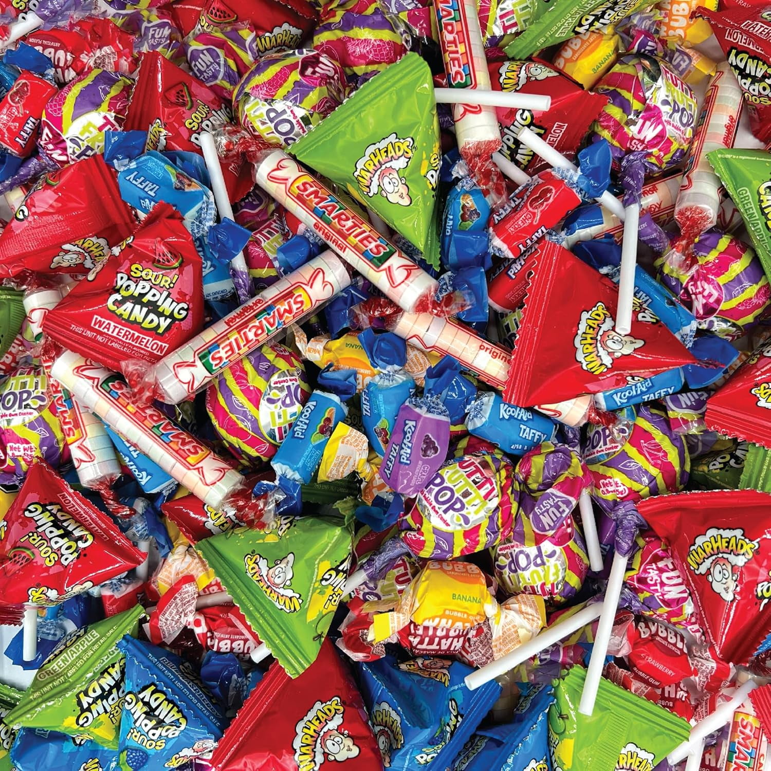 Halloween Candy Assortment - Smarties, Popping Rocks, Fruit