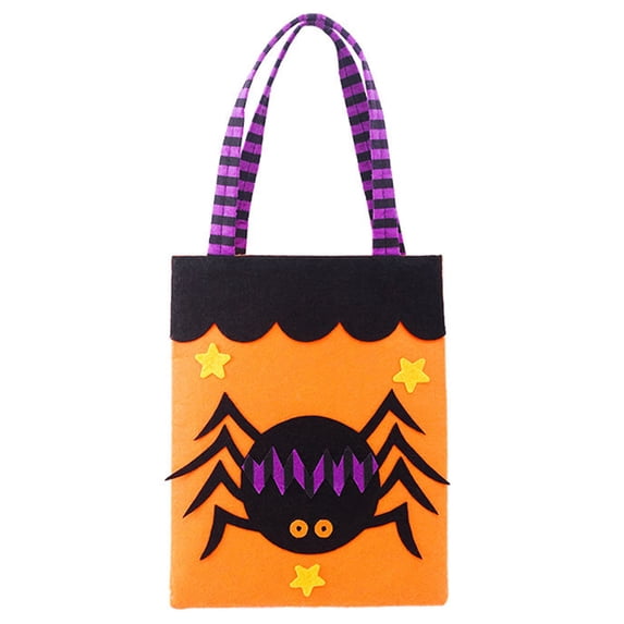 Halloween Candy Bag Non Wovens 22lb Load Bearing Halloween Party Bag For Decoration Holiday School