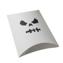 Halloween Candy Bags, Halloween Treat Bags, Cute Ghost Pumpkin Design Halloween Party Favor Bags, Eco-Friendly Paper Material, Small Gift Wrap Bags