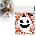 thumbnail image 1 of Halloween Candy Bags Self-Adhesive Sealing Pouches for Cookies and Treats H, 1 of 8