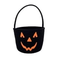 thumbnail image 1 of Halloween Candy Basket,Woven Design Candy Storage Basket With Handle for Party Gift Home, 1 of 3