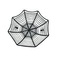 thumbnail image 1 of Halloween Candy Bowl Spider Web Design Party Serving Tray for Holiday Decorations Desktop Display Fruit Basket Treat Dish for Cookies Snacks, 1 of 6