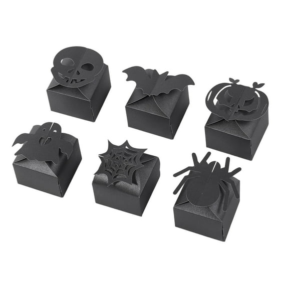 Halloween Candy Box Funny Paper Gift Box, Party Supplies Packaging Creative Candy Container 12Pcs Halloween Box For Spooky Gifts.