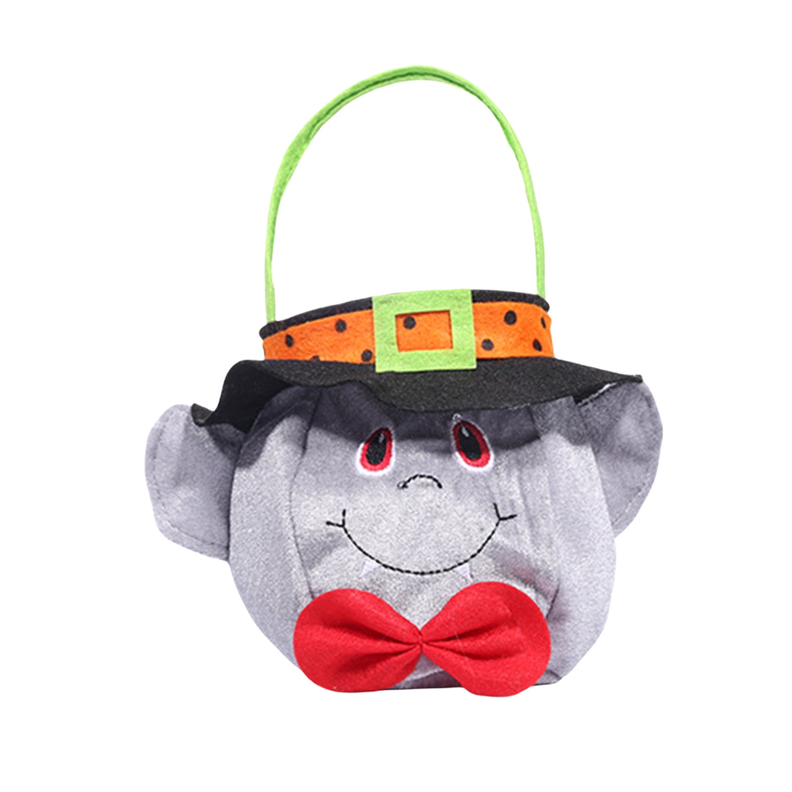 Kingdder 2 Pcs Halloween Glow In The Dark Ghost Bag 16.5 X 13.4 Inch Treat Bags With Drawstrings Cloth Candy Sack Luminous Reusable Tote Bags For Halloween Party Favors Supplies Gift