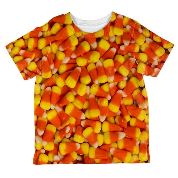 Halloween Candy Corn All Over Toddler T Shirt Multi 4T