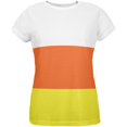 thumbnail image 1 of Halloween Candy Corn Costume All Over Womens T-Shirt - Small, 1 of 2