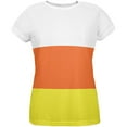 thumbnail image 1 of Halloween Candy Corn Costume All Over Womens T-Shirt, 1 of 2