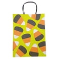 thumbnail image 1 of Creative Converting Brand Halloween 'Candy Corn' Kraft Paper Gift Bag (1ct) 13 x 10.5 x 5 inches, 1 of 1