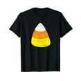 thumbnail image 1 of Halloween Candy Corn Vintage Illustration - Candy Corn Black T-Shirt Gift, 1 of 5