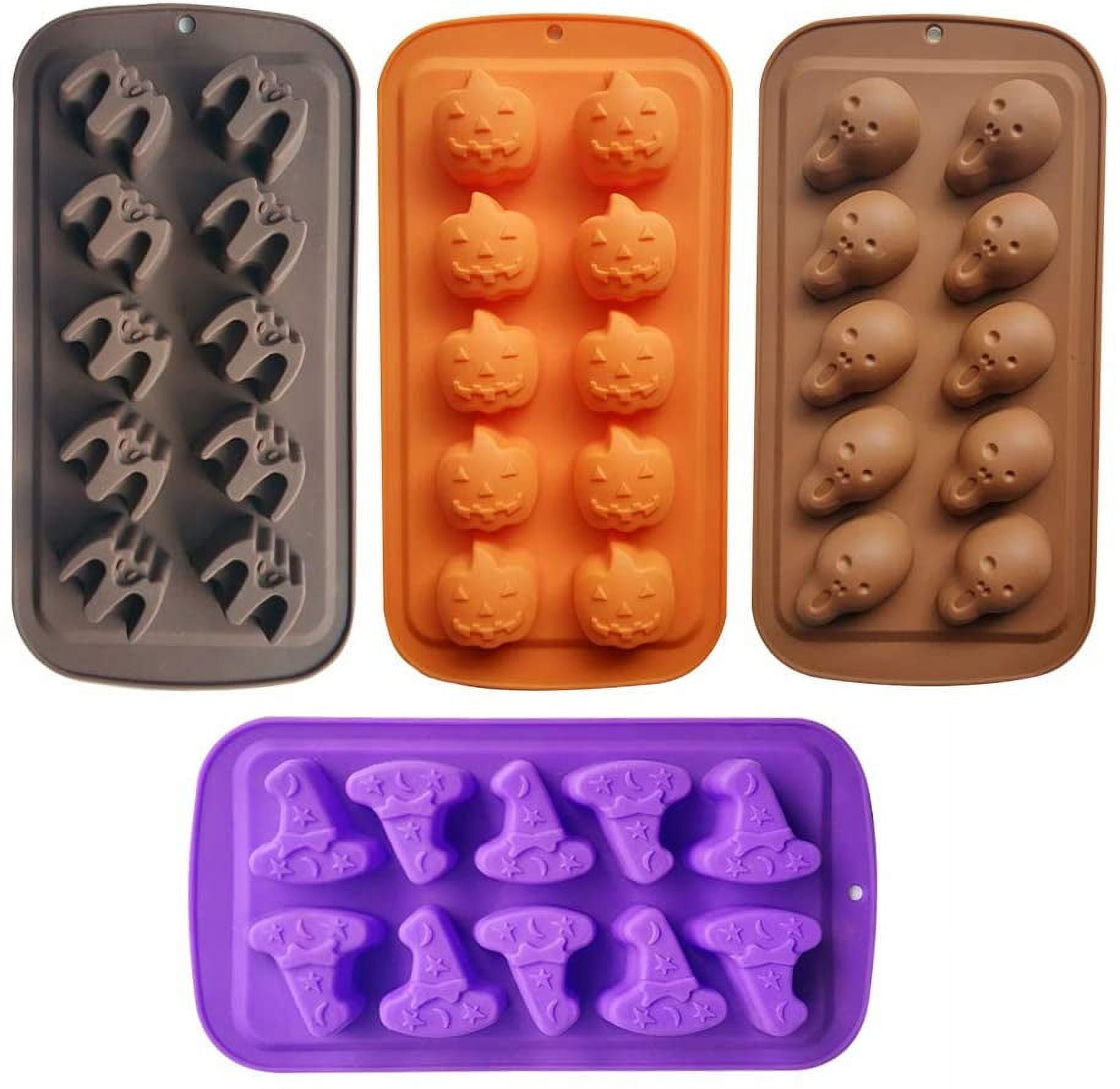 Mold, Candy Mold, Sweet Chocolate Moulds, Silicone Bakeware Molds, Mini Gummy  Mould, Chocolate Mold With Droppers, Ice Cube Trays, Thanksgiving Chrismas  Halloween Party Supplies - Temu