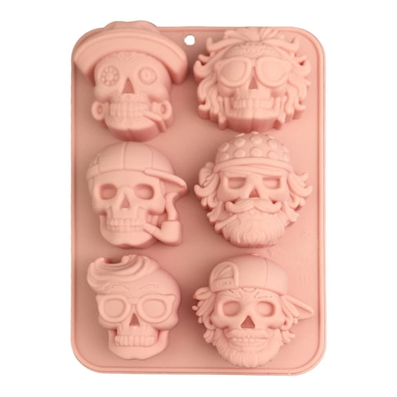 Halloween Candy Silicone Baking Mold, Pumpkin Bat Witch Hat And Ghost Gummy Fondant Mold, DIY Sugar Candy Mold For Halloween Cupcakes