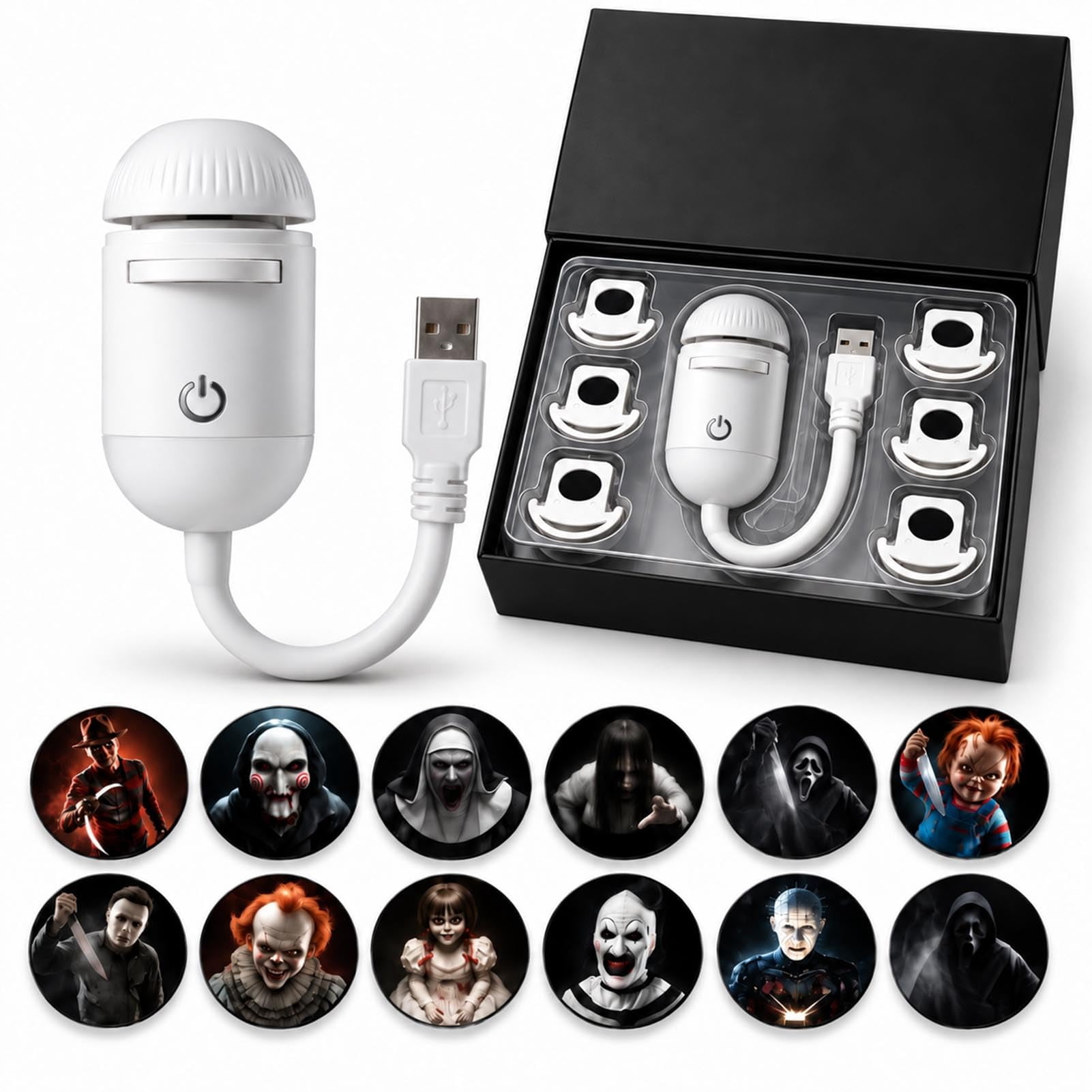 Halloween Car Window Projector, USB Ghost Light with Slides - Walmart.com