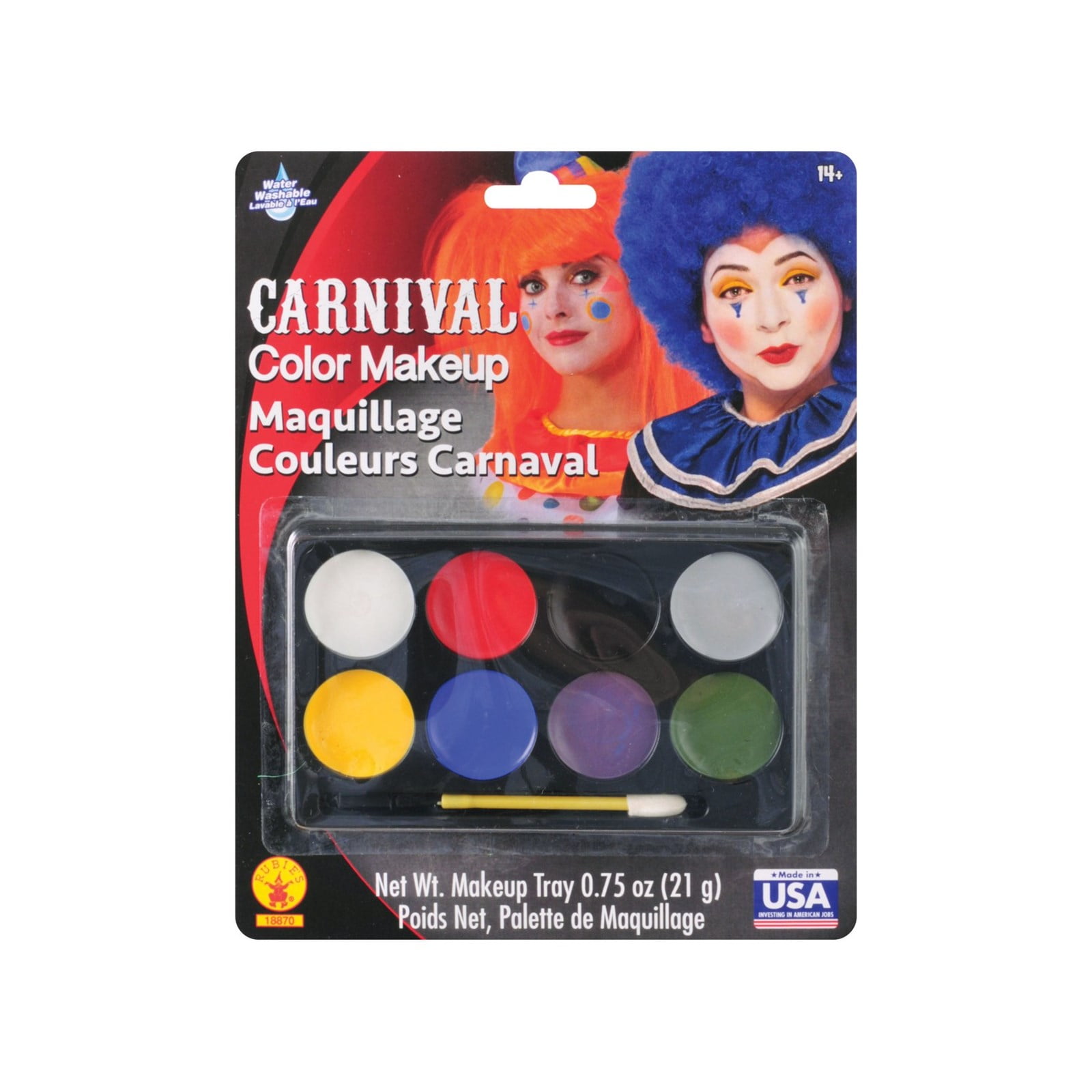 Professional Face & Body Painting Kit 10 Colors Rainbow Water Activated  Paints Split Cakes Palette Makeup Facepaints with Brush & Hypoallergenic  for