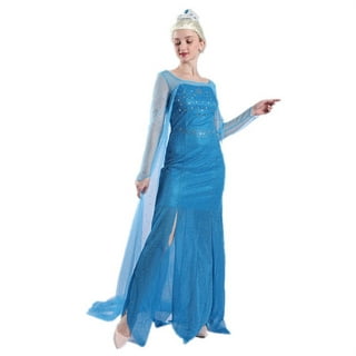 Evursua Winter Princess Dress Costume for Girls Snow Queen Theme Party  Dress up Costumes