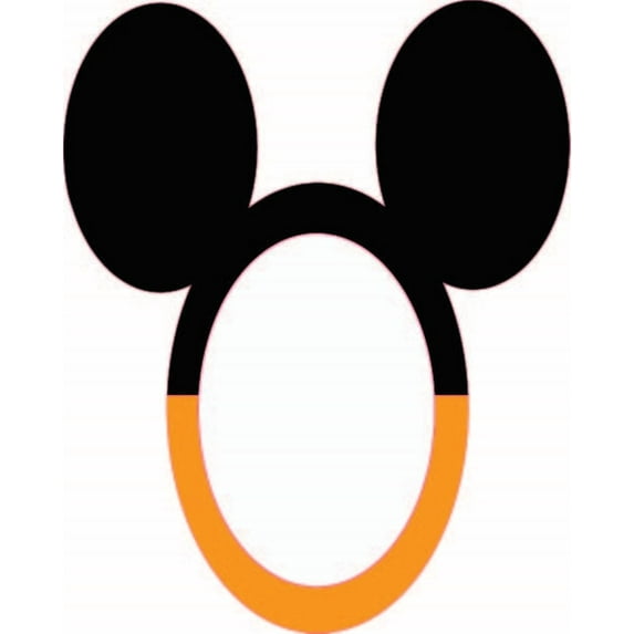 Halloween Cartoon Character Frame Decors Wall Sticker Art Design Decal for Girls Boys Kids Room Bedroom Nursery Kindergarten Home Decor Stickers Wall Art Vinyl Decoration (30x30 inch)