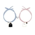 thumbnail image 1 of Halloween Cartoon Ghost Pendant Braided Bracelet Gifts Friendship Hot K4, 1 of 8