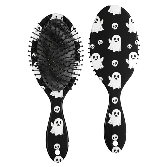 Halloween Cartoon Multi Element Pattern Brush, Detangling Hair Brush,Air Cushion Hair Comb, Smooth Handle Gifts for Wet Dry Hair Styling
