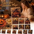 thumbnail image 1 of Halloween Castle Pearl Art DIY Kit, 3D Diamond Painting Crafts for Adults, DIY Fall Home Decor Wall Art, Beginner DIY Seasonal Party Gift, 1 of 5