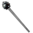 thumbnail image 1 of Halloween Castle Vintage Silver Lace-Edged Bookmark: a Gift for Readers and Book Lovers - Book Accessories, Bookmarks, 1 of 5