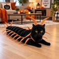 thumbnail image 1 of Halloween Cat Costume Centipede Pet Outfit Adjustable Dress-Up Cloak with 3D Legs Funny Party Photos and Holiday Gift, 1 of 7