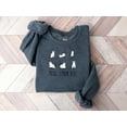 thumbnail image 1 of Halloween Cat Ghost Sweatshirt, 1 of 8