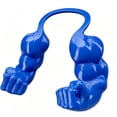 thumbnail image 1 of Halloween Cat Muscle Superhero Arms, 3D Printed Cat Muscle Arms Cosplay Accessory, Lightweight Neck Hanging Halloween Outfit, Ideal Photo Prop for Cats & Dog, Blue, 1 of 5