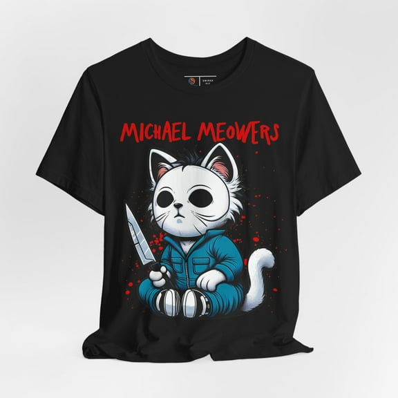 Halloween Cat Shirt , Michael Meowers