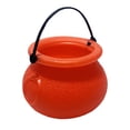 thumbnail image 1 of Halloween Cauldron Bucket,Halloween Candy Bowl,Plastic Halloween Cauldron with Handle,Mini Plastic Halloween Cauldron Kettle,Halloween Witch Kettle for Trick Or Treat Party Supplies,2.76x2.09 inch, 1 of 2