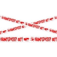 thumbnail image 1 of Halloween Caution Tape, Blood Splatter Printed, 1 Pack 20.0 ft Length, Spooky Atmosphere Decoration for Haunted House Halloween Party Zombie Theme Event, 1 of 5