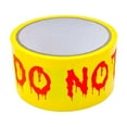 thumbnail image 1 of Halloween Caution Tape - Do Not Enter Hazard Warning Tape for Indoor and Outdoor Decorations Parties and Restricted Areas - Durable 48CM X 25M Roll, 1 of 9